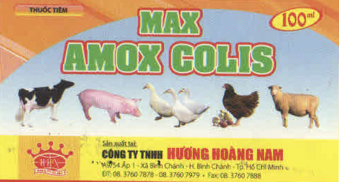 THUỐC THÚ Y Max - Amox colis